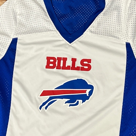 Buffalo Bills NFL Football Reversible Youth Boys Kids Jersey - Picture 4 of 8